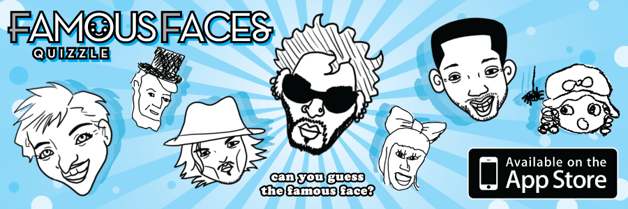 Famous Faces Quizzle